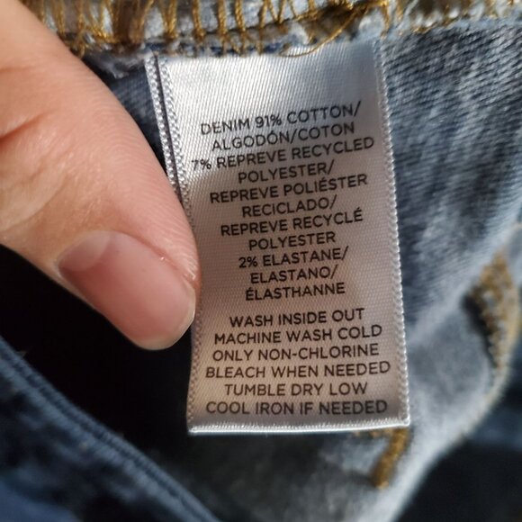 Loft Plus Jeans Womens Size 16 Blue High Waist Skinny Denim Stretch - Picture 6 of 14